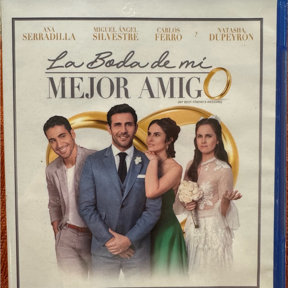 La Boda de mi Mejor Amigo DVD Cover - Wedding Movie Artwork